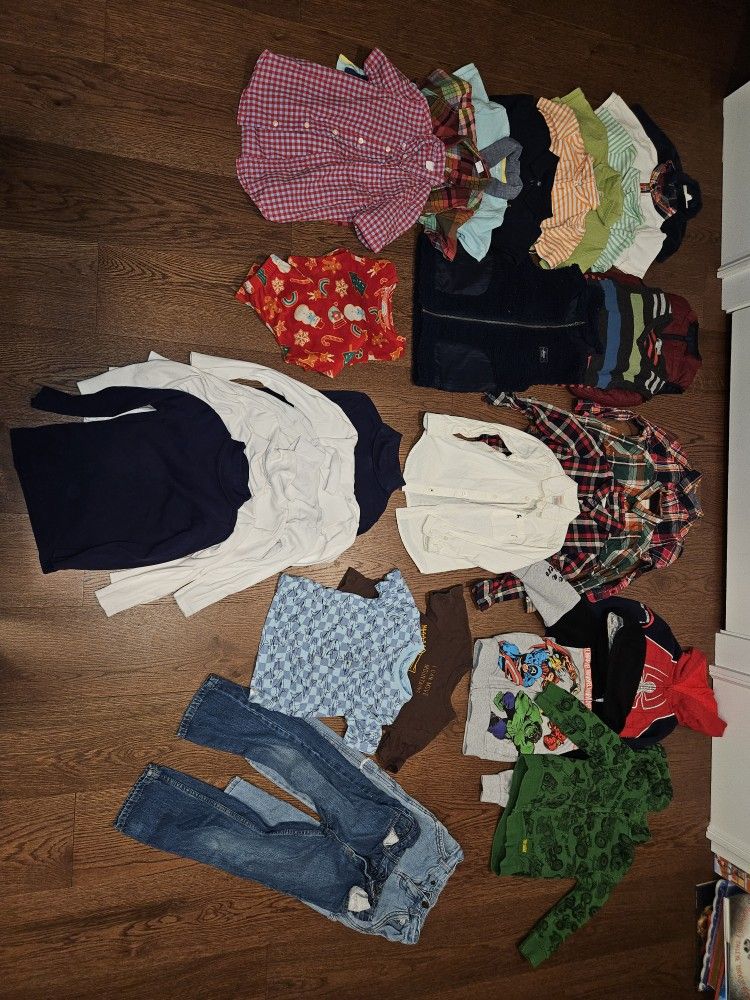 Boys Size 5 Clothing Lot