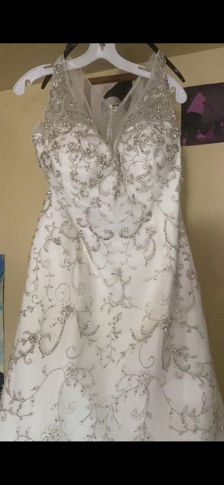 Wedding dress size 18 W