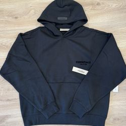 Essential Hoodie Black Size Large