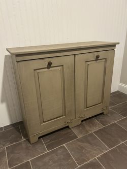 Amish Hand Crafted Trash and Recycling Bin