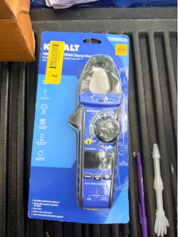 KOBALT LCD Display Clamp meter Multimeter 400 Amp 600 -Volt