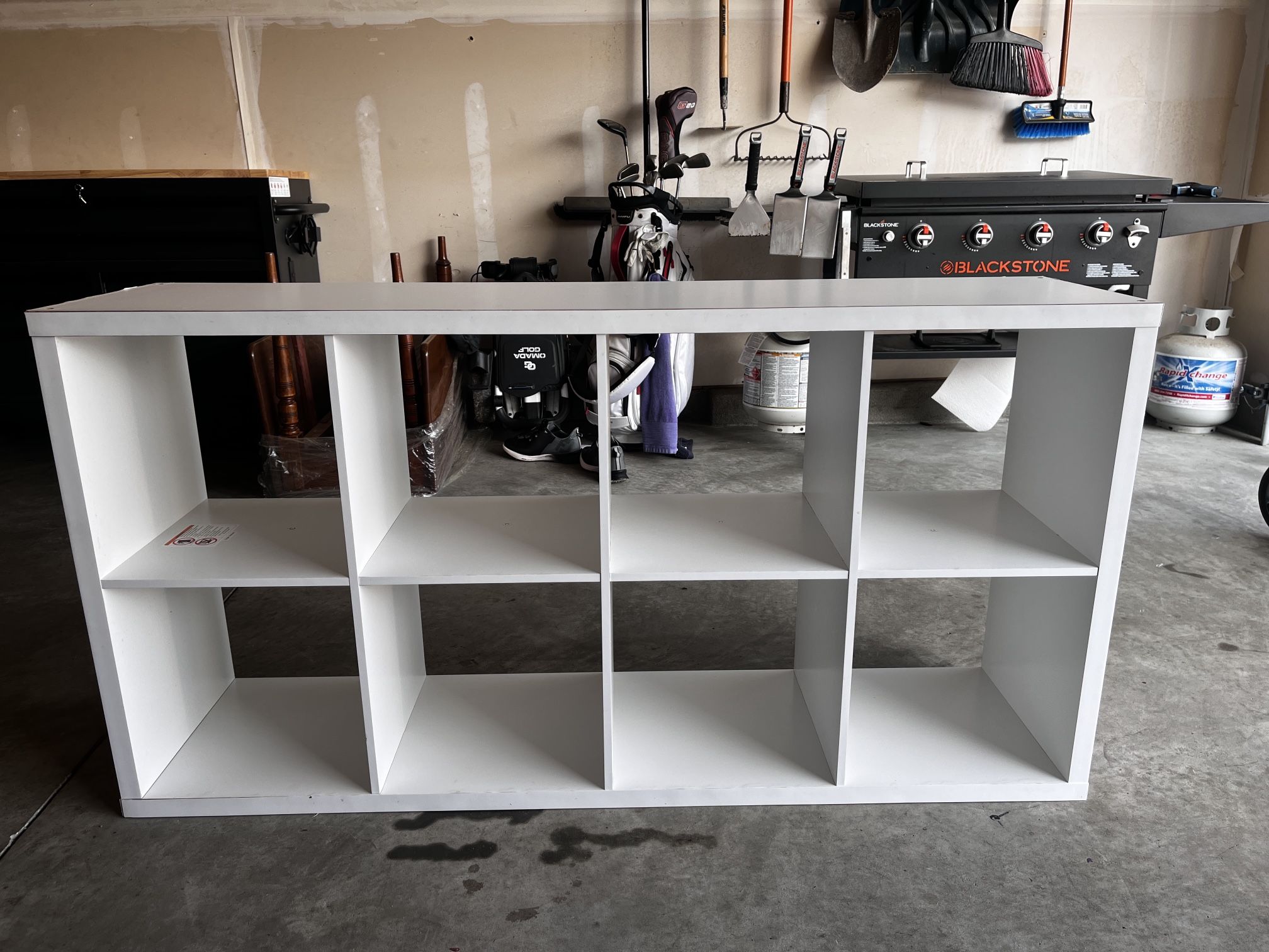 8 Cubby Shelf