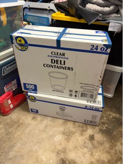 Deli containers and lids