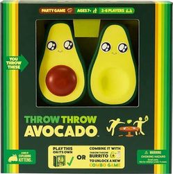 New: throw throw avocado dodgeball game