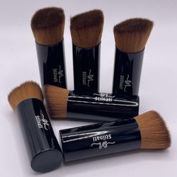 Stilnati Foundation Travel Brushes Make Up Brushes Set, 6 Brushes Per Set 