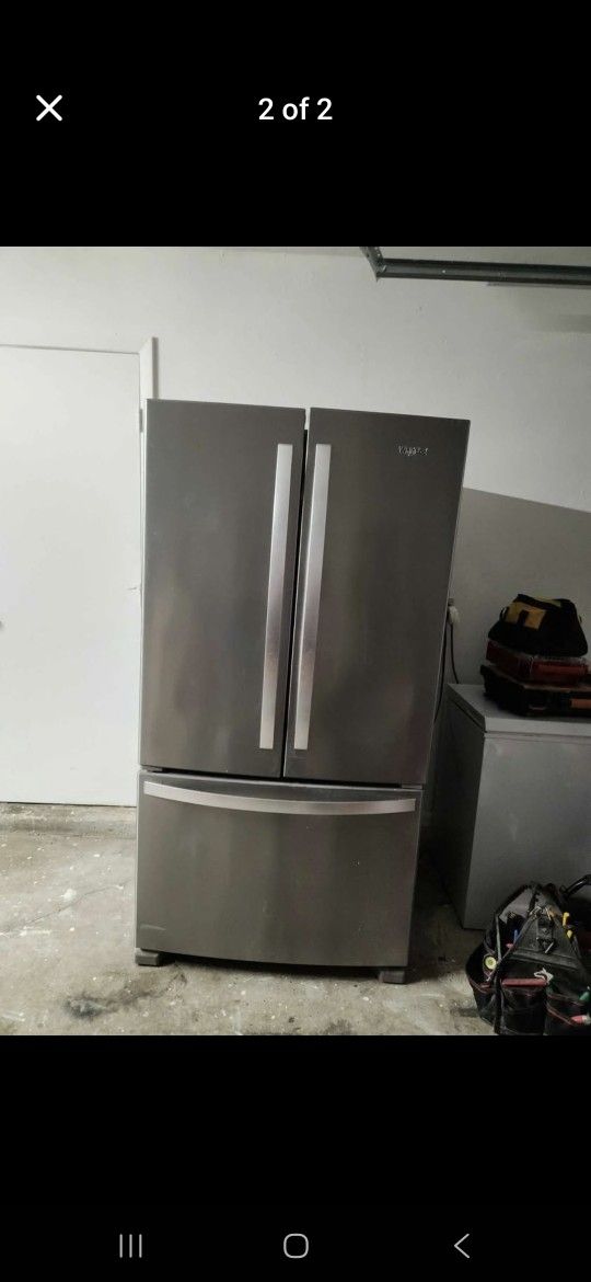 Whirlpool Fench Door Refrigerator Icemaker