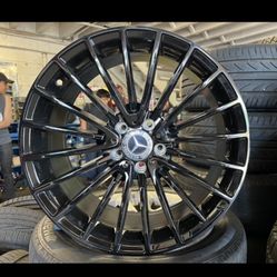 Mercedes 19” New Tires Rims Set 