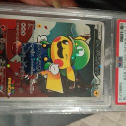 Authentic Mario Pichachu PSA 10 