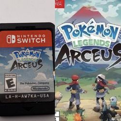 Pokémon Legends: Arceus (Nintendo Switch, 2022) – Cartridge Only Tested Genuine