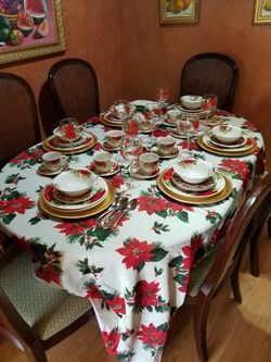 Solid wood table