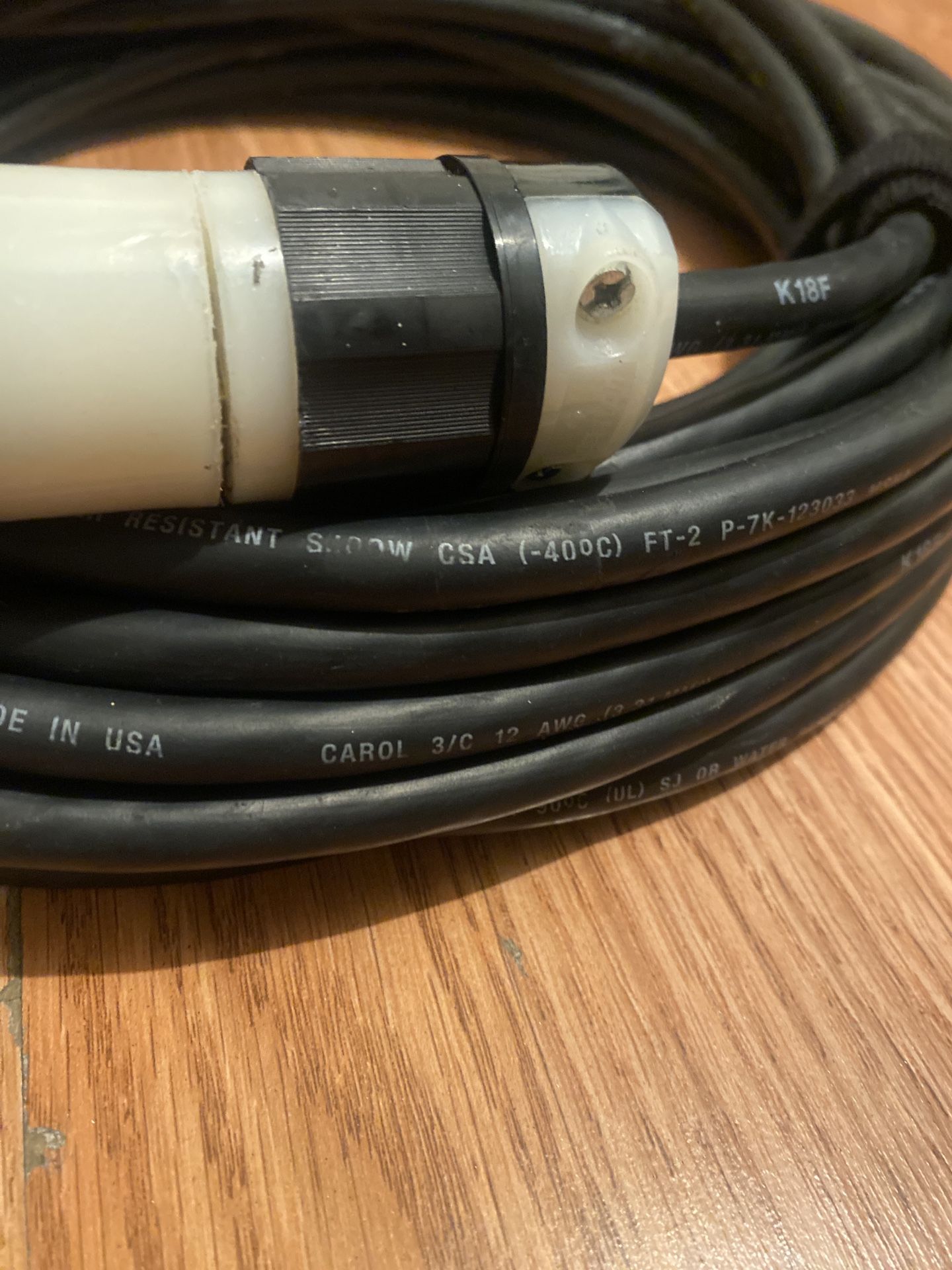 12 (awg) Extension Cord 50 Feet