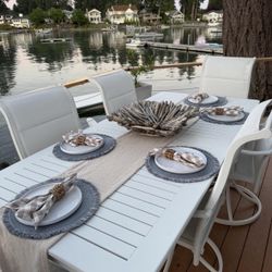 Premium Outdoor Dining Table & Chair