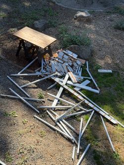 Free wood for burning