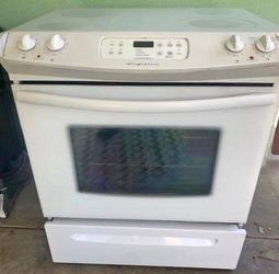 Frigidaire white electric range
