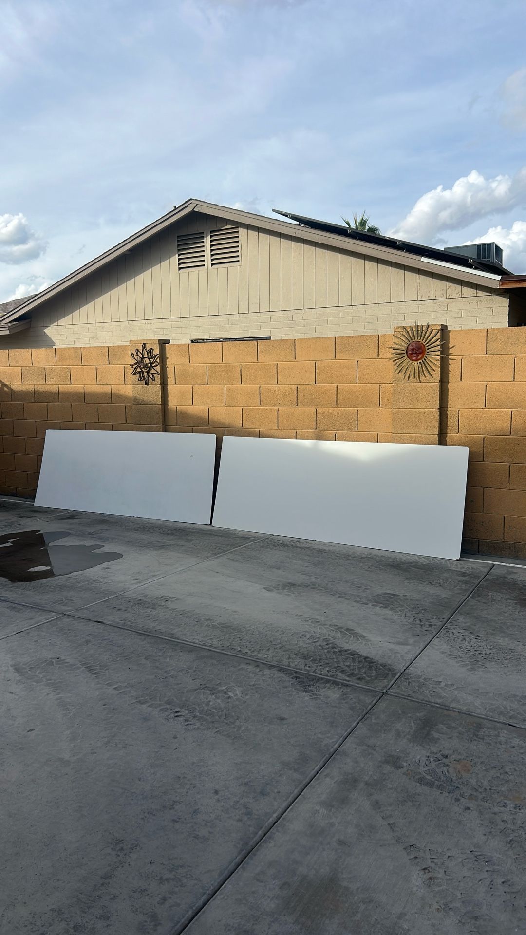 2 sheets cabinet material