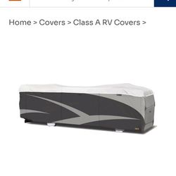 Adco Tyvek RV Cover For 28" To 31" Foot Class A Motorhomes Gray Polypropylene-34824