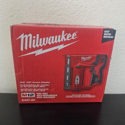 MILWAUKEE M12 3/8 STAPLER GUN 