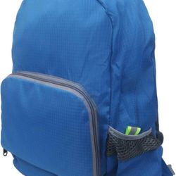 25L Backpack Packable Foldable Ultra Lightweight Water Resistant Durable Camping Outdoor Mountaineering Riding Travel Daypack (Blue)

 