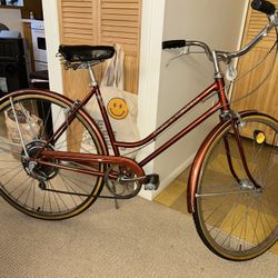 Red Vintage Schwinn Cruiser (70s Suburban)