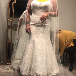 Wedding Dress & Shoes