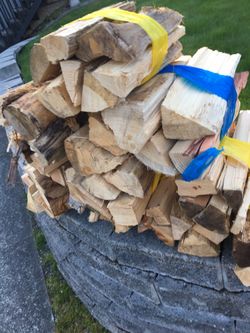 Bundles of dry-seasoned firewood (Ask about delivery)