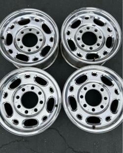 16” oem chevy gmc truck 8 lug Silverado sierra factory wheels 16 inch polish rims
