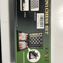 3 in 1 Magnet Chess Set