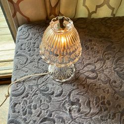 Glass Vintage lamp