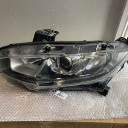 2016-2018 Honda Civic Left Headlight 