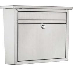 Locking, Wall-Mounted Mailbox for Outside