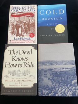 Civil War Books - Cold Mountain, Reconstruction History