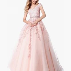 Prom Dresses  Blush,  New Never Used. Size 12