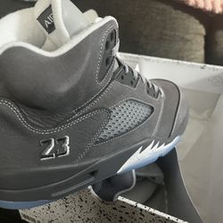 Jordan 5 Wolf Grey Sz 11 Ds