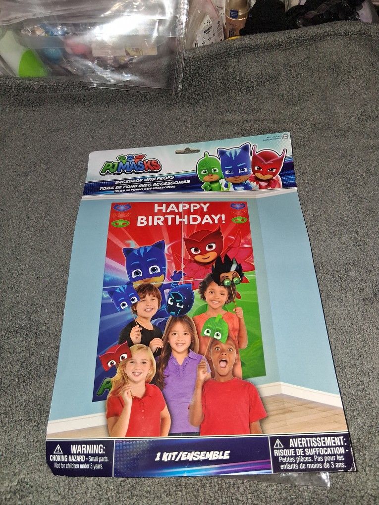 Pj Mask Backdrop 