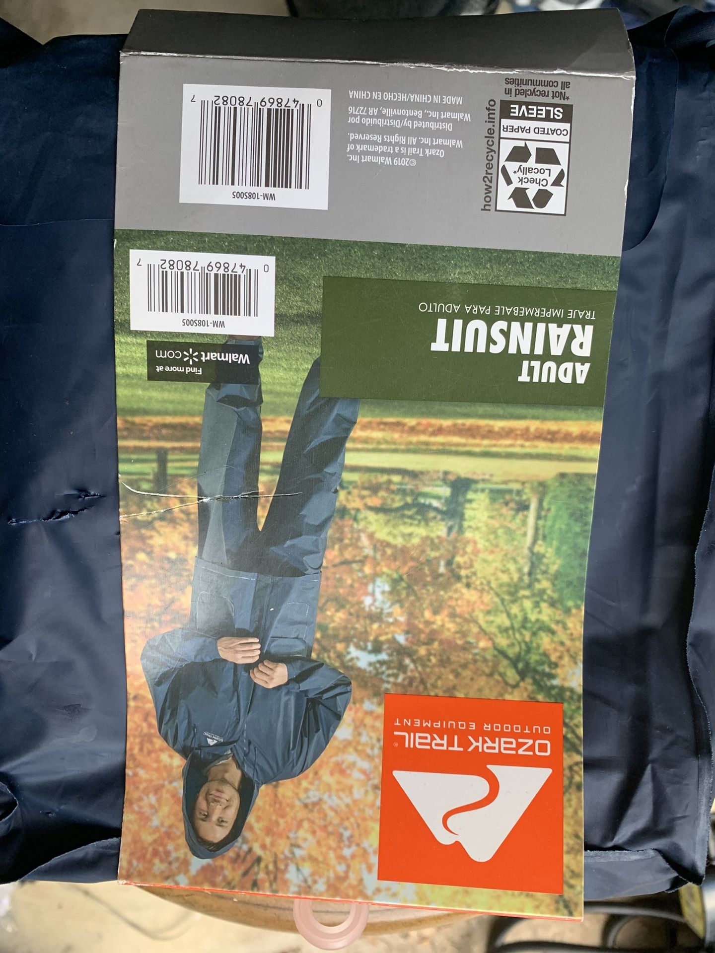Ozark Trail Adult Rain Suit