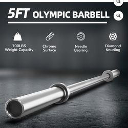 5FT OLYMPIC BARBELL