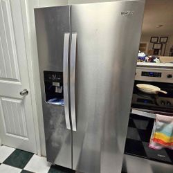 Whirlpool Side By Side Refrigerator 