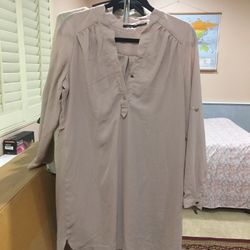 Long Beige Shirt