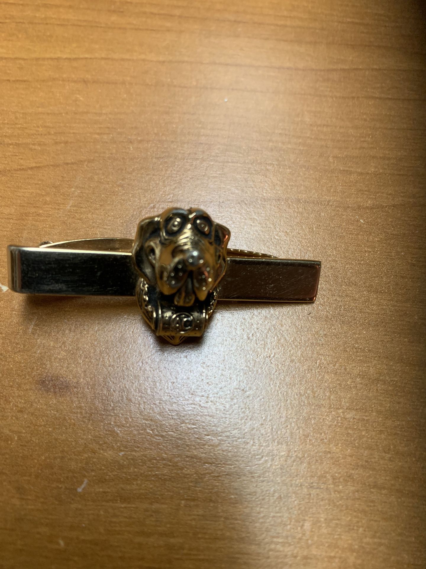 Hickok Tie Bar With Dog