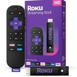 Roku Streaming Stick 2025 HD Device For TV With Voice Remote
