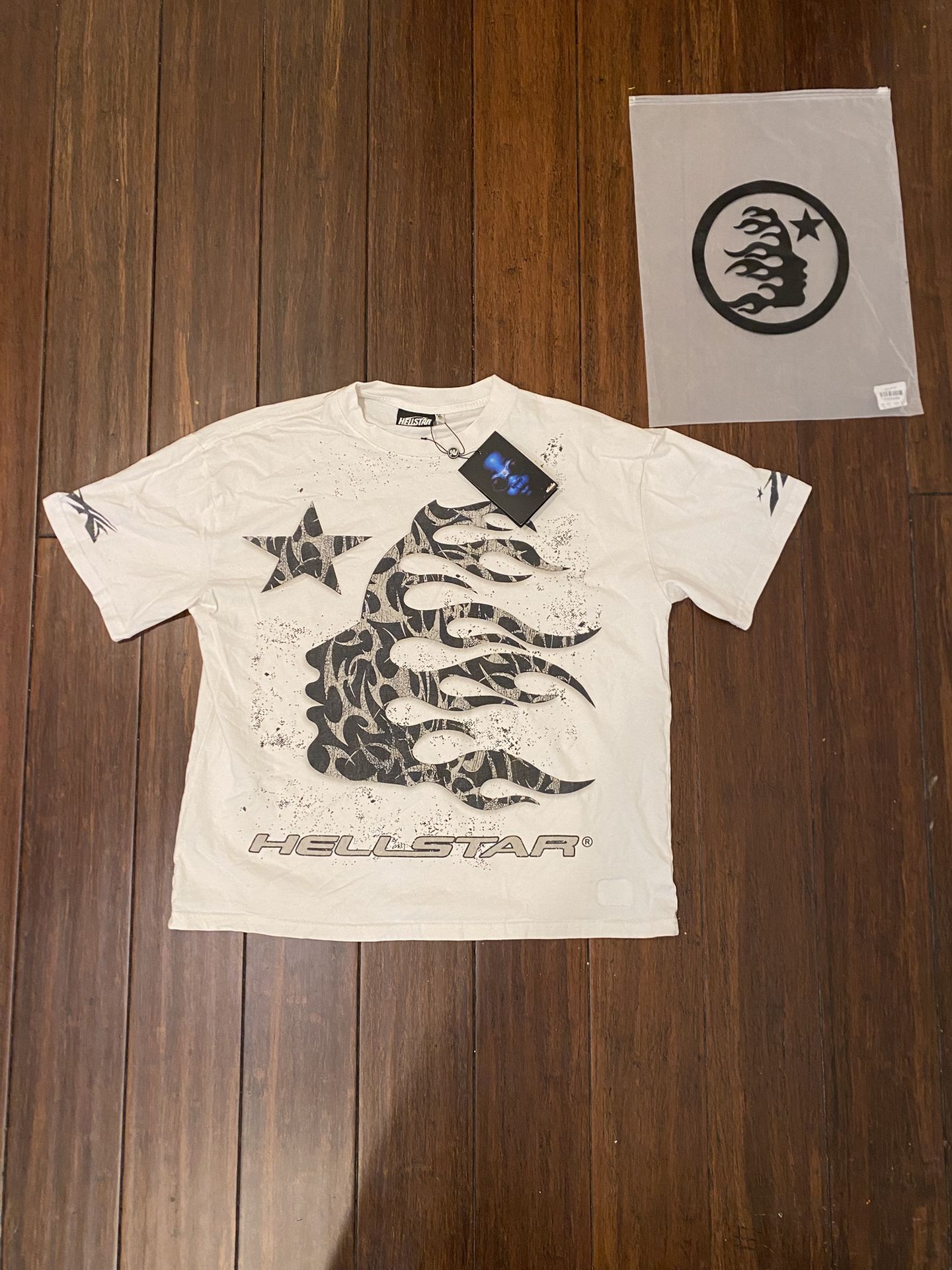 Hellstar Glitter P2P T-Shirt 'Black'
