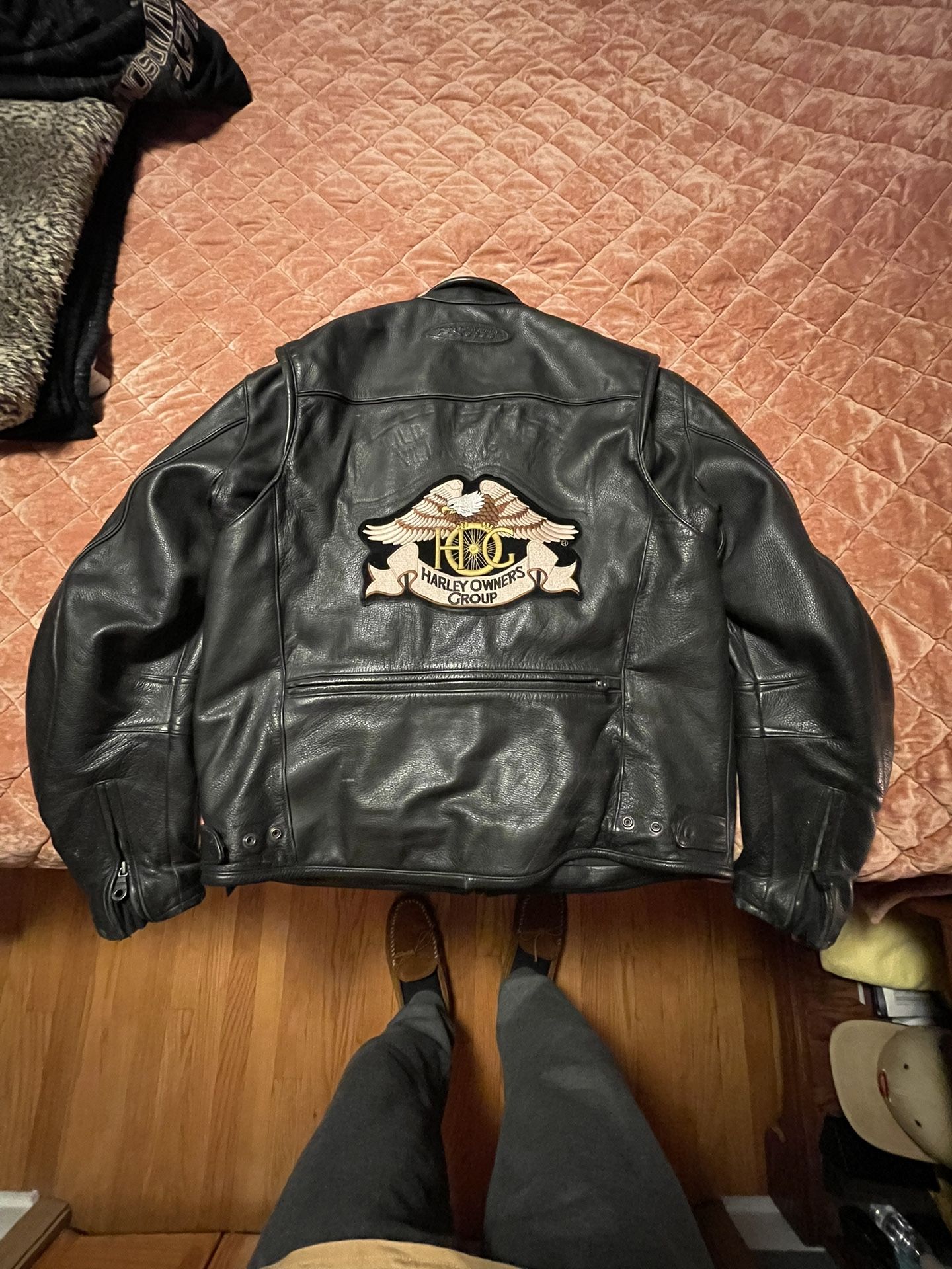 Leather Harley Davidson Jacket