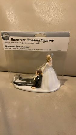 New Wedding Figure, Cake Topper, Porcelain 