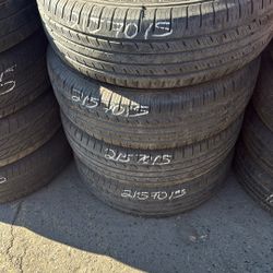 215/70R15 Westlake Used Tires Set For 220 Installed 