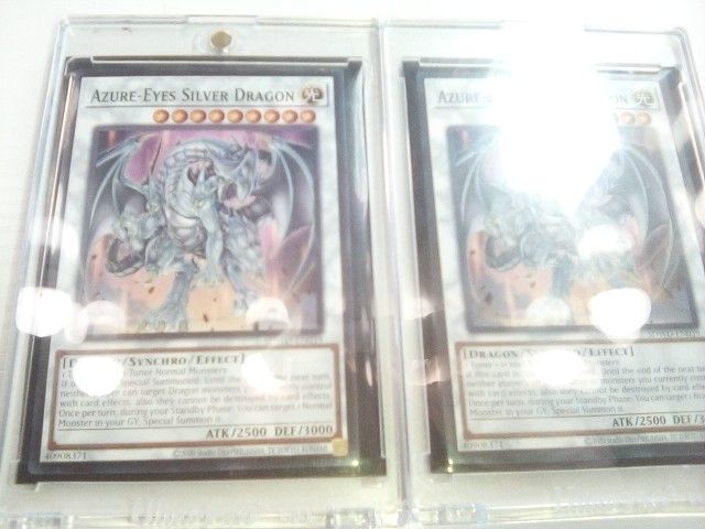 Azure Eyes Silver Dragon x2