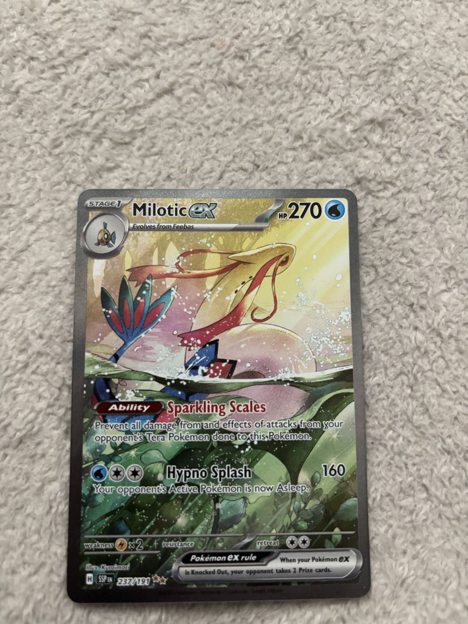 Milotic Ex Surging Sparks SIR