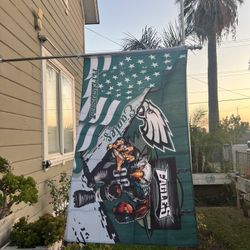 Philadelphia Eagles Flag Size 3ftx5ft 