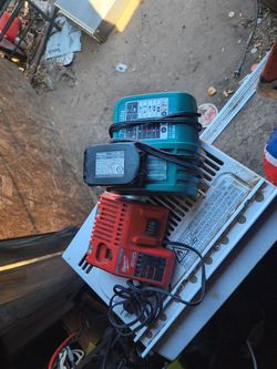 Makita & Milwaukee chargers