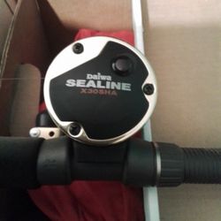 Daiwa Sealine X30sha With Rod 