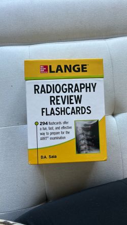 Lang radiography review flash cards